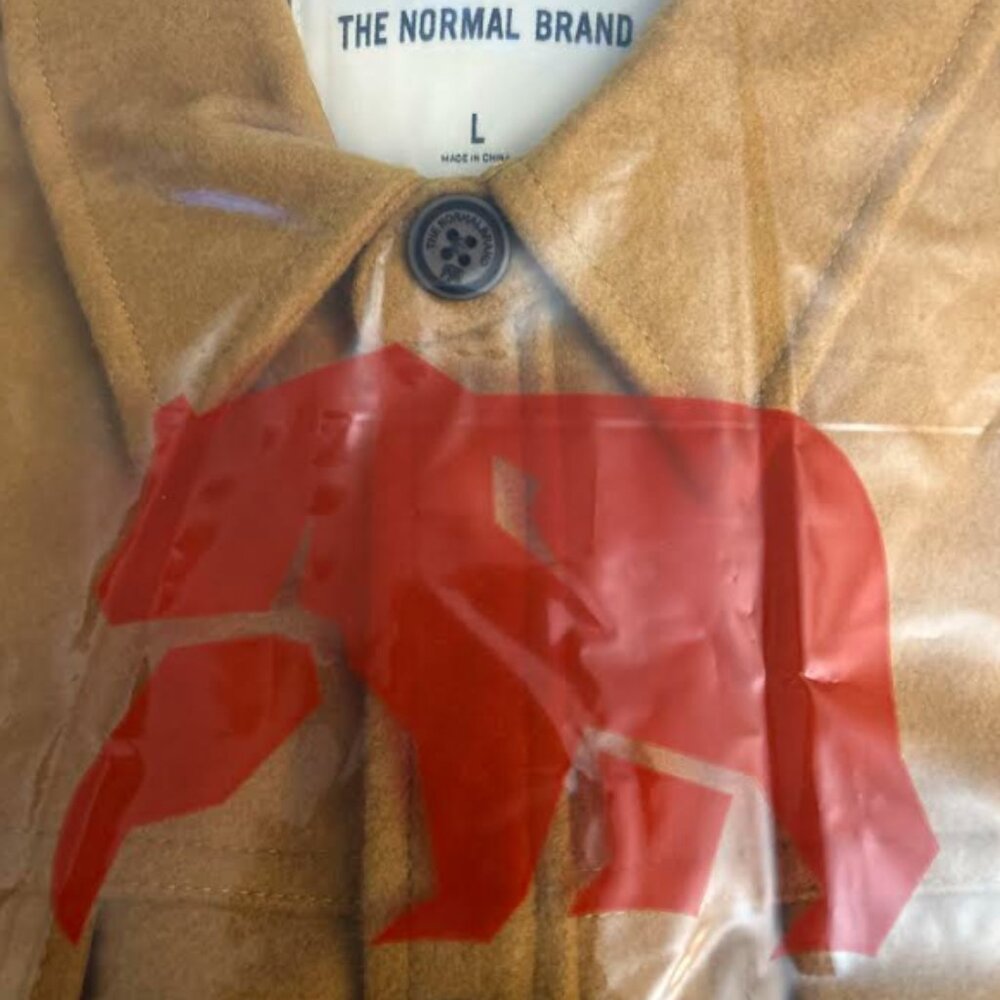 NWT The Normal Brand Men’s Brightside Flannel Lined Workwear Jacket – Large - Picture 8 of 8